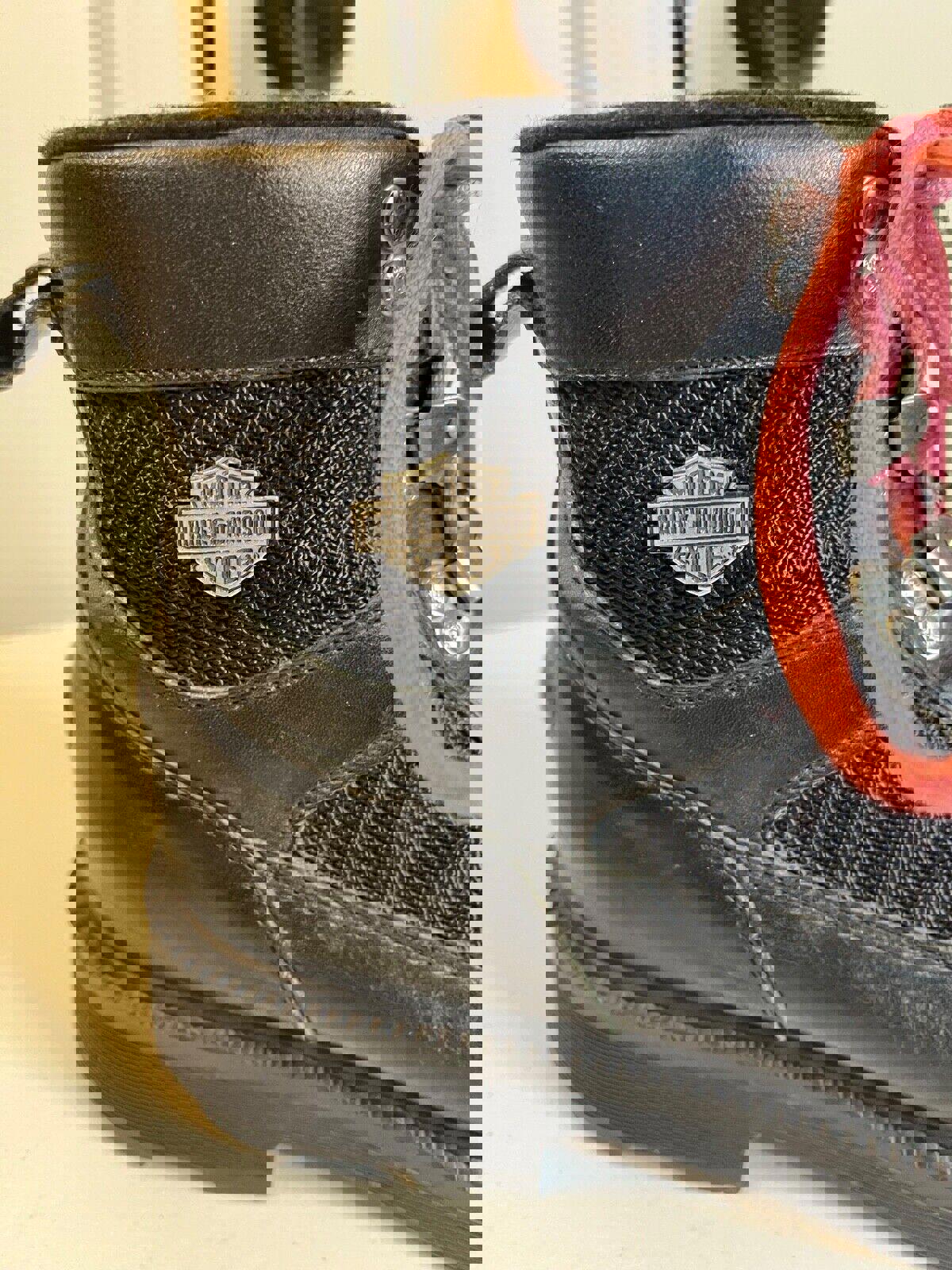 Women's Harley Davidson Motorcycle Boots Size 8