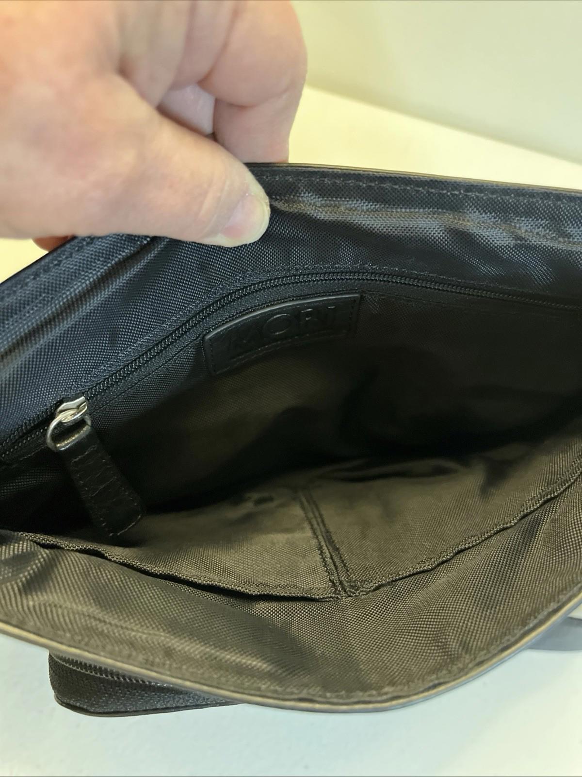Mori All Leather Crossbody Bag