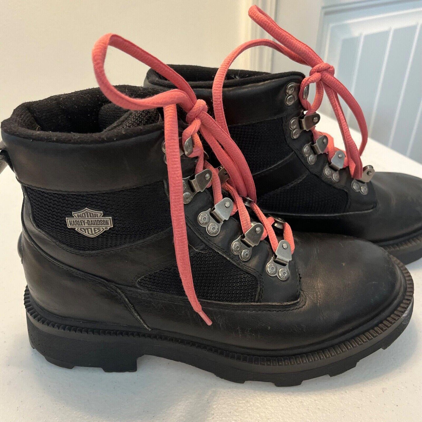 Women's Harley Davidson Motorcycle Boots Size 8