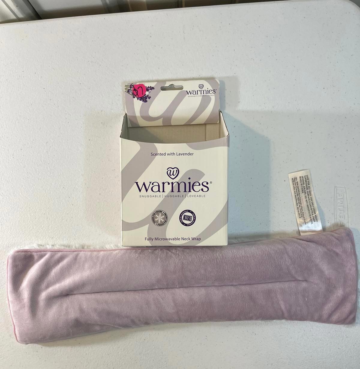 Warmies Lavender Fully Microwavable Neck Wrap NWT