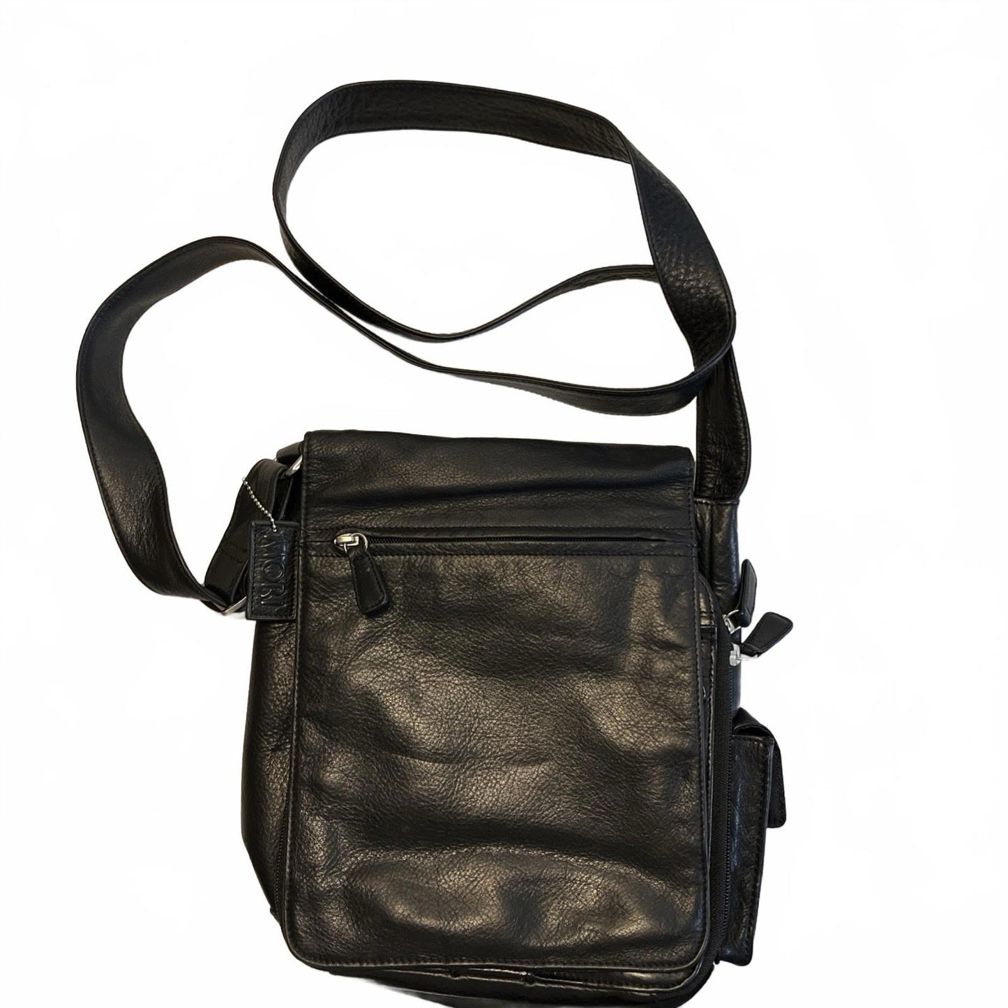 Mori All Leather Crossbody Bag