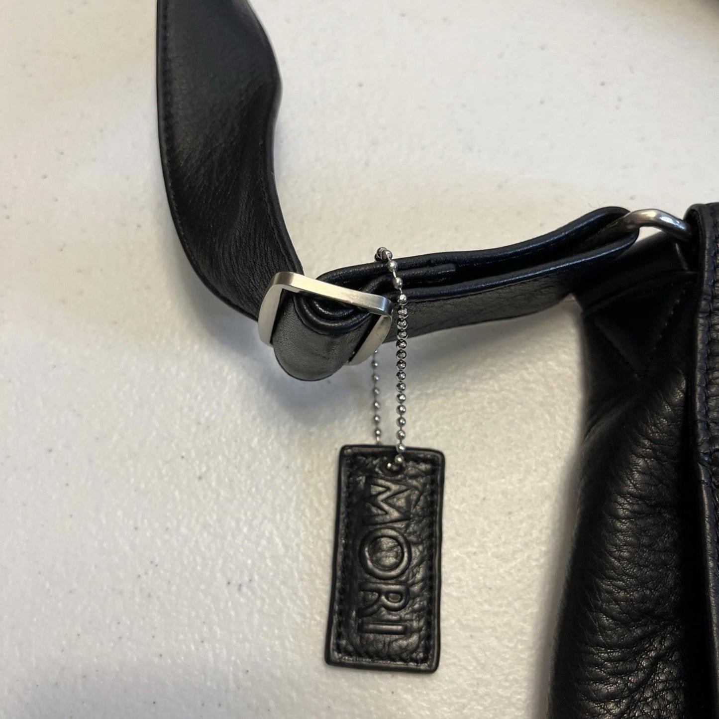Mori All Leather Crossbody Bag