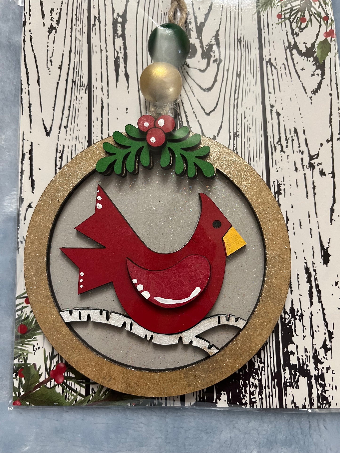 Cardinal Christmas Ornament