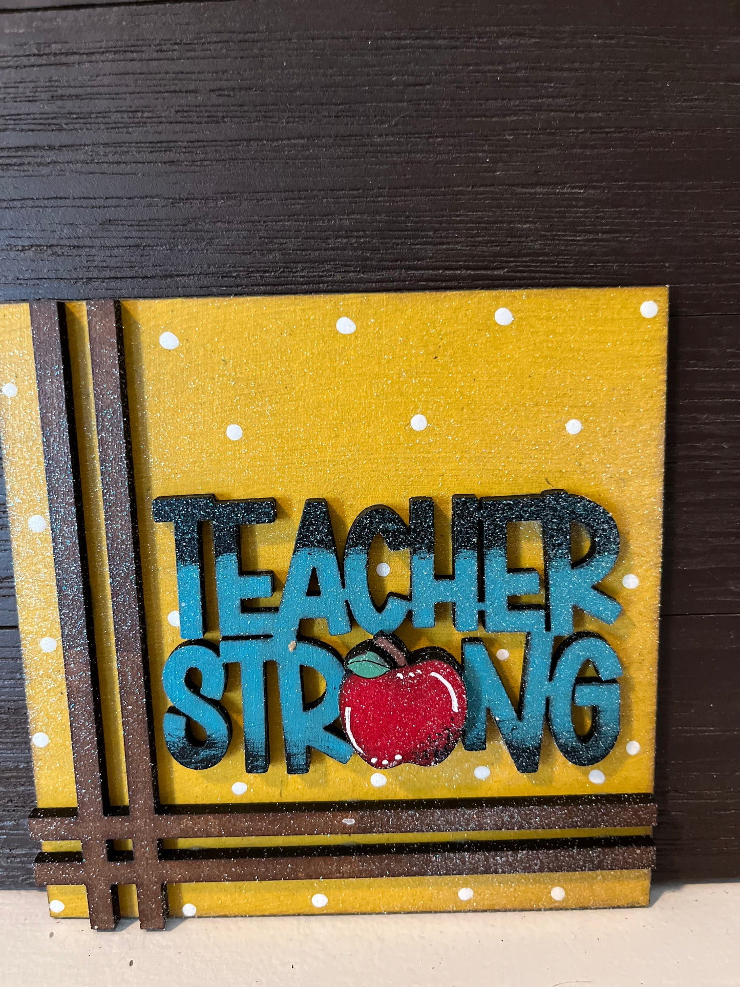 Teacher Appreciation Back to School 4.25” squares