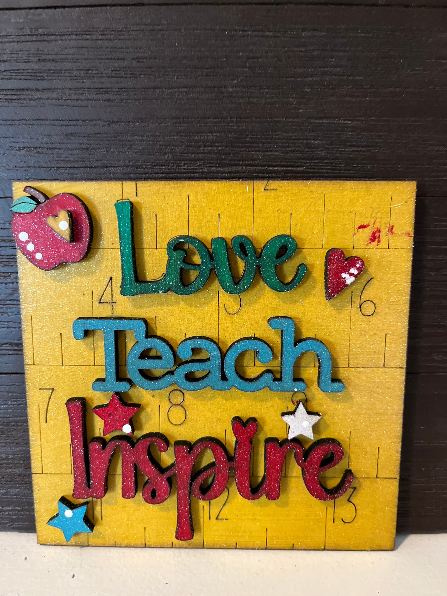 Teacher Appreciation Back to School 4.25” squares