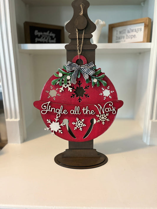 Jingle All The way Round Sign