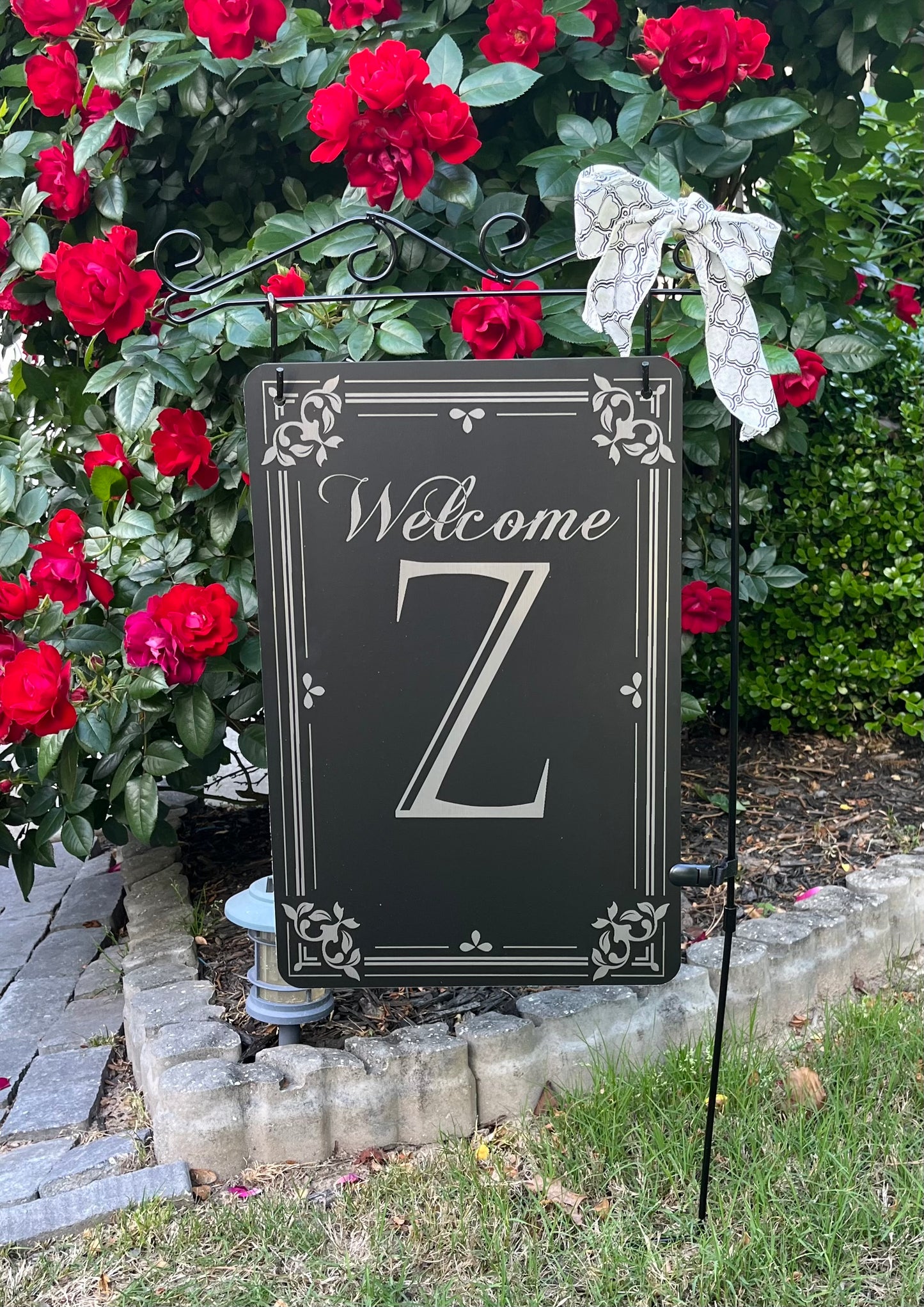 12” x 18” Aluminum Laser Engraved Garden Sign. (Copy)