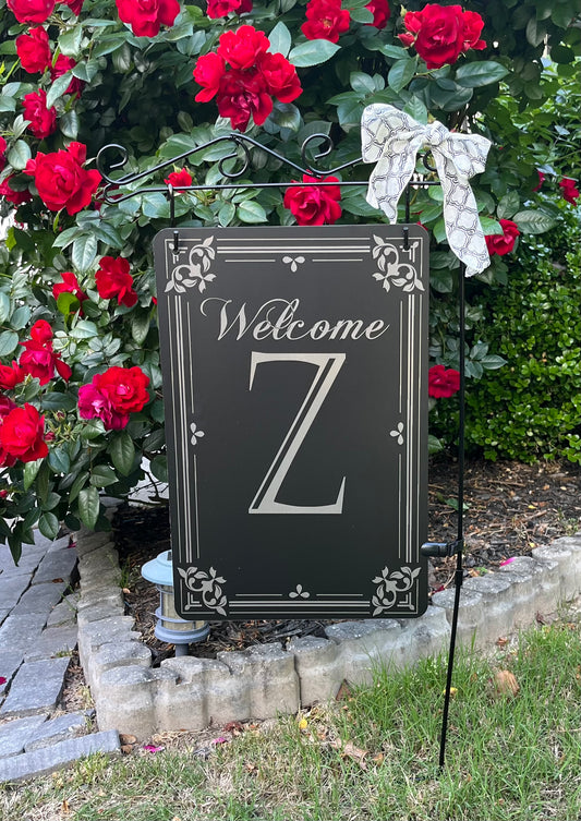 12” x 18” Aluminum Laser Engraved Garden Sign. (Copy)