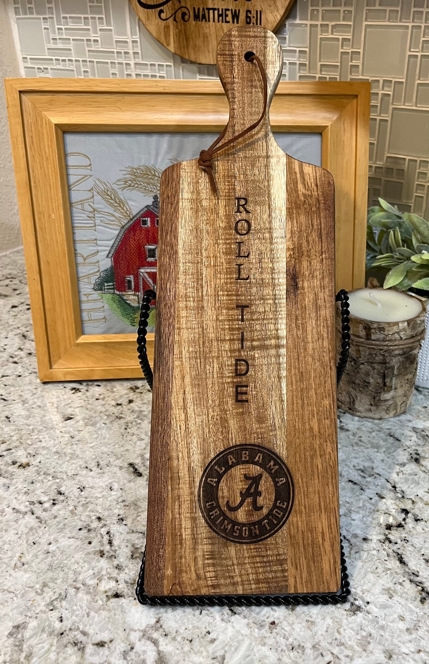 Laser-Engraved Cutting Board