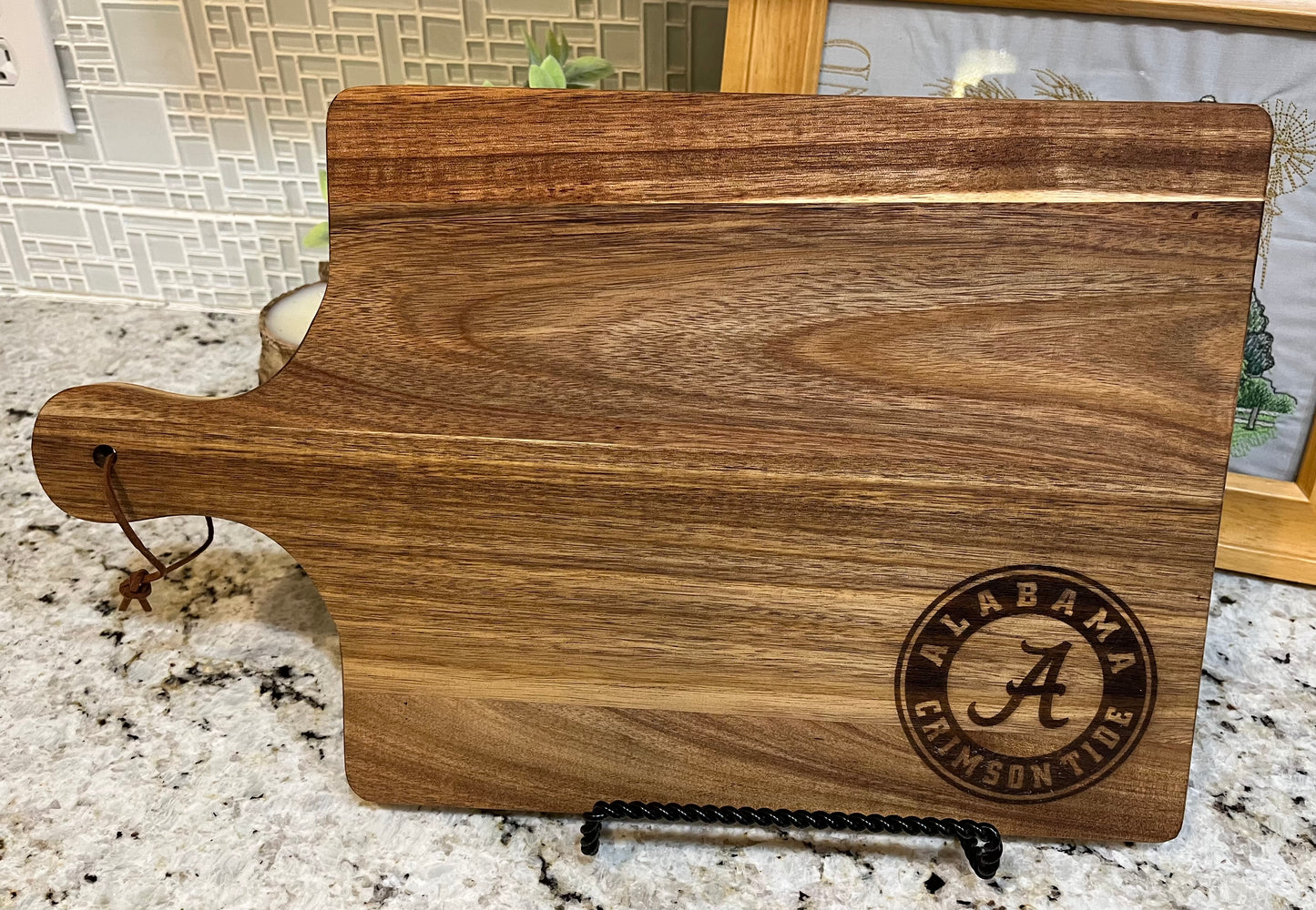 Laser-Engraved Cutting Board