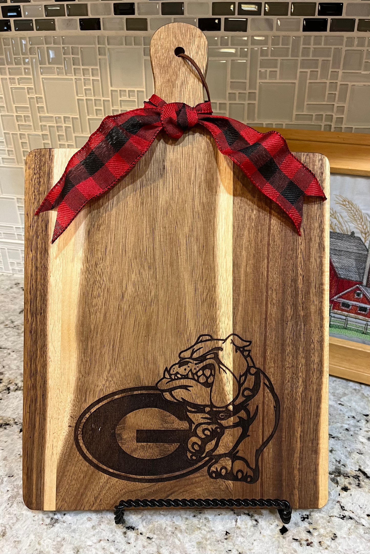 Laser-Engraved Cutting Board