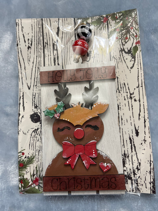 Rudolph Gift Card Ornament