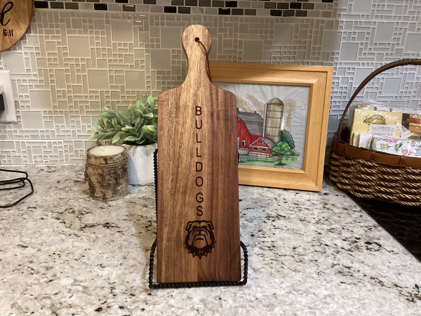 Laser-Engraved Cutting Board