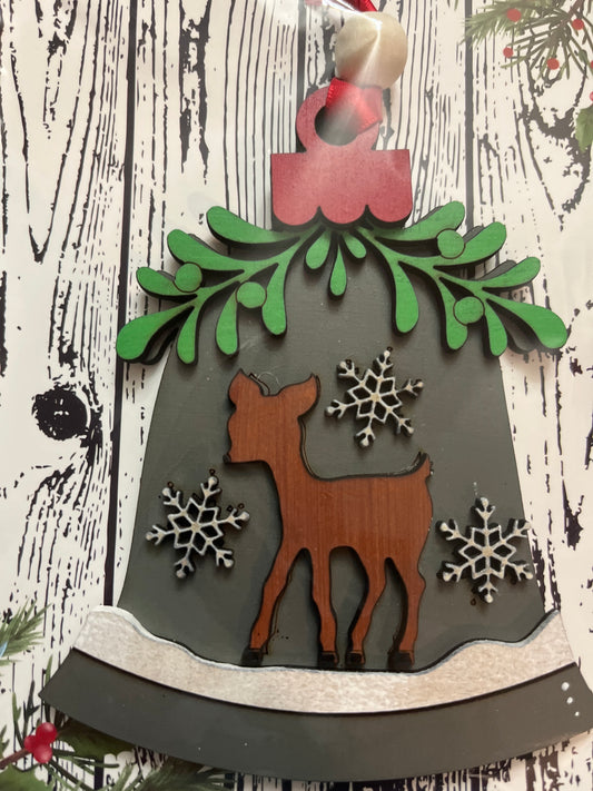 Wood Hand Painted Ornament